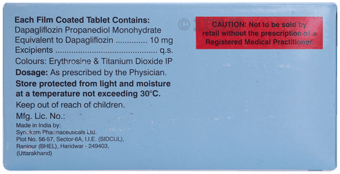 Diabiz 10mg Tablet image