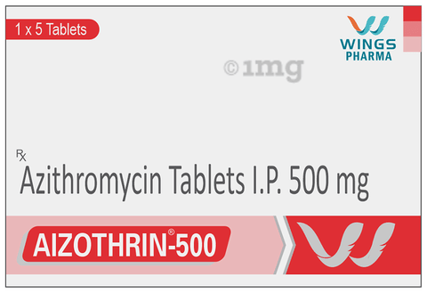 Aizothrin 500 Tablet image