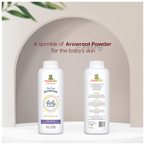 ShuShu Babies Talc-Free Arrowroot Baby Powder: Buy bottle of