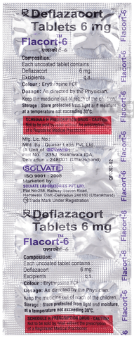 Flacort 6mg Tablet image
