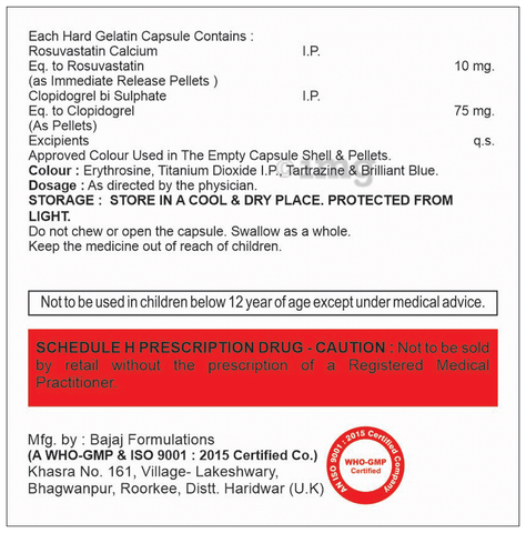 Rosuquid-CV 10 Capsule IR