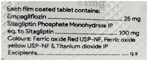 Empashield-S 25/100 Tablet image Empashield-S 25/100 Tablet image