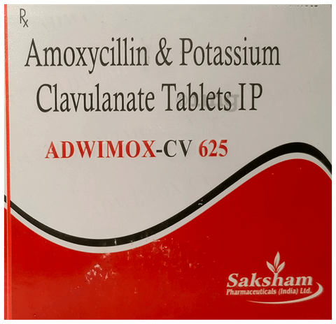 Adwimox-CV 625 Tablet image Adwimox-CV 625 Tablet image
