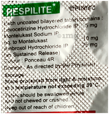 Respilite Tablet image Respilite Tablet image