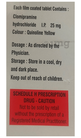 Clomilent 25mg Tablet image