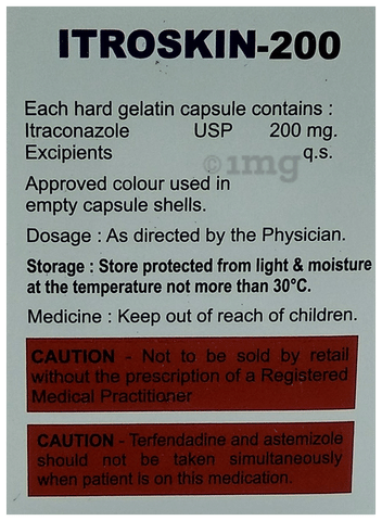 Itroskin 200 Capsule image