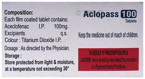 Aclopass 100 Tablet