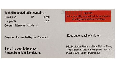 Cilidity 5 Tablet image