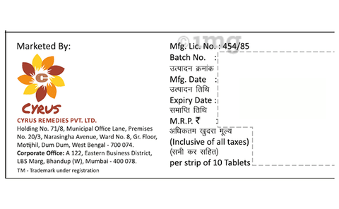 Affitor 10mg Tablet image