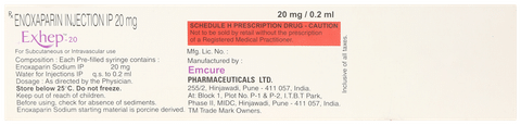 Exhep 20 Injection