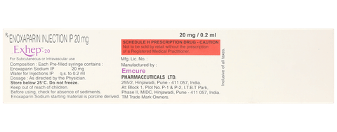 Exhep 20 Injection image