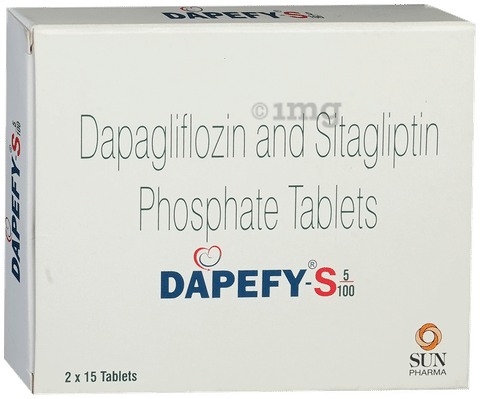 Dapefy S 5mg/100mg Tablet image Dapefy S 5mg/100mg Tablet image