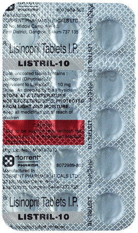 LIStril 10 Tablet image