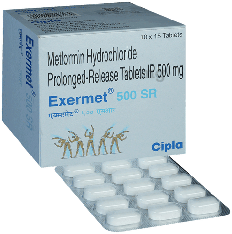 Exermet 500 Tablet PR image