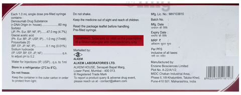 Denub 60mg Injection image Denub 60mg Injection image