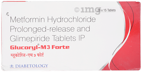 Glucoryl-M 3 Forte Tablet PR image Glucoryl-M 3 Forte Tablet PR image