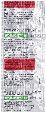 OdiMONT 10 Tablet image