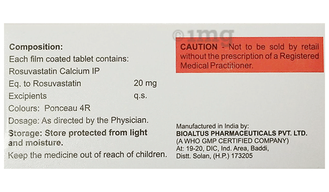 Rozras 20 Tablet image Rozras 20 Tablet image