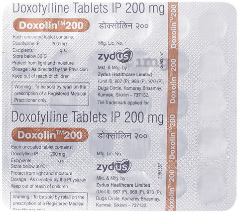 Doxolin 200mg Tablet image