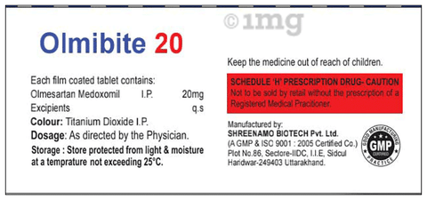 Olmibite 20 Tablet