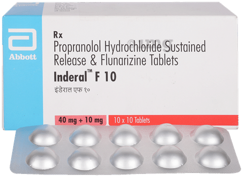 Inderal f 10 mg