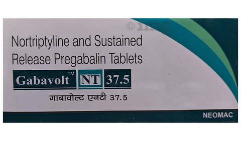 Gabavolt NT 37.5 Tablet SR image Gabavolt NT 37.5 Tablet SR image