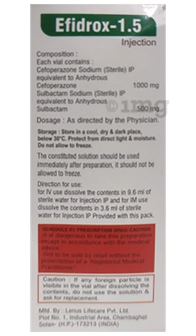 एफिड्रॉक्स 1.5 इंजेक्शन image