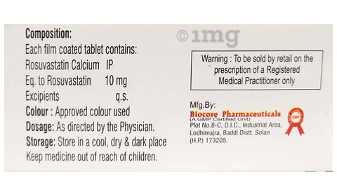 Hmgstat-R 10 Tablet image Hmgstat-R 10 Tablet image