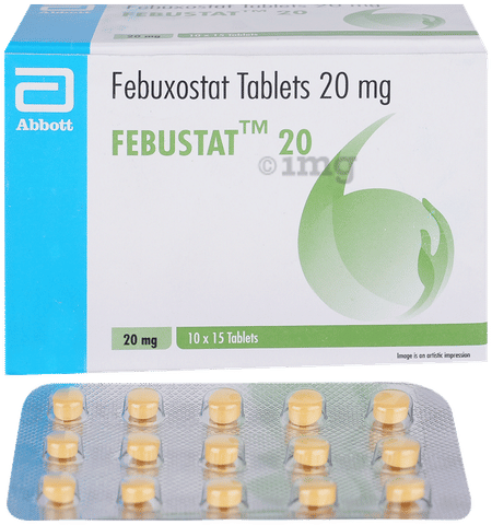 Febustat 20mg Tablet image
