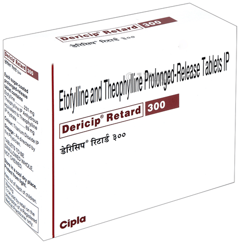 Dericip Retard 300  Tablet PR