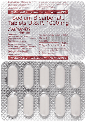 Sodinor DS 1000mg Tablet image Sodinor DS 1000mg Tablet image