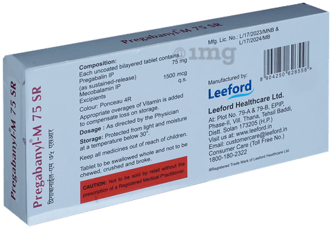 Pregabanyl-SR Tablet image