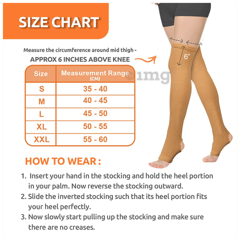 Vissco varicose vein stocking top