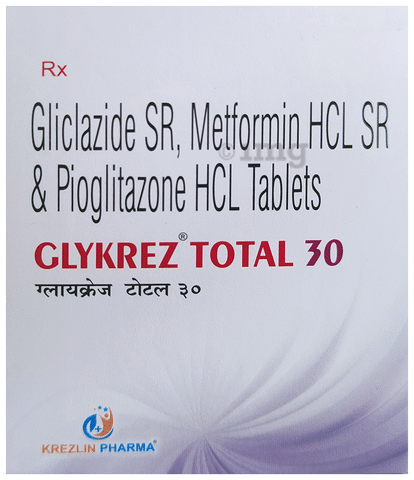 Glykrez Total 30 Tablet SR