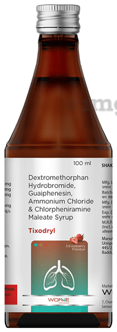 Tixodryl Syrup Strawberry