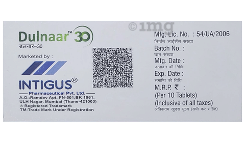 Dulnaar 30 Tablet image
