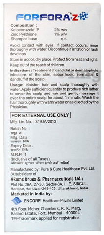 Forfora-Z Shampoo