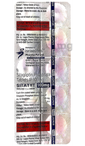 Sitatyt 100mg Tablet image Sitatyt 100mg Tablet image
