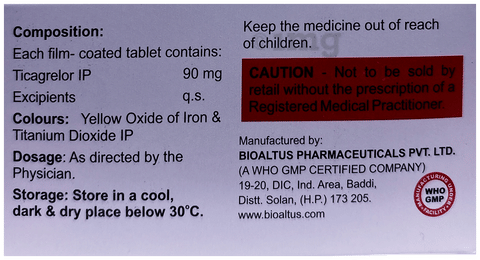 Ticastar 90 Tablet image