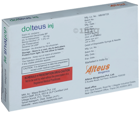 Dolteus 50mg Injection image