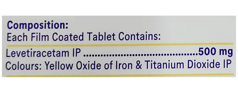Keppra 500mg Tablet image Keppra 500mg Tablet image