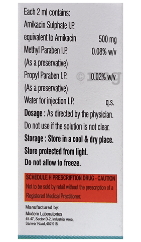 Namikacin 500 Injection image Namikacin 500 Injection image
