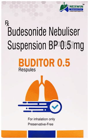 Buditor 0.5 Respules (2 ml Each) image Buditor 0.5 Respules (2 ml Each) image