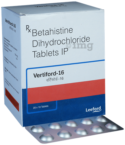 Vertiford 16mg Tablet image