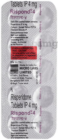 Rispond 4mg Tablet image