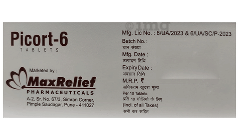 Picort 6 Tablet image