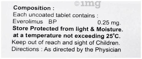 Evermune 0.25 Tablet image Evermune 0.25 Tablet image