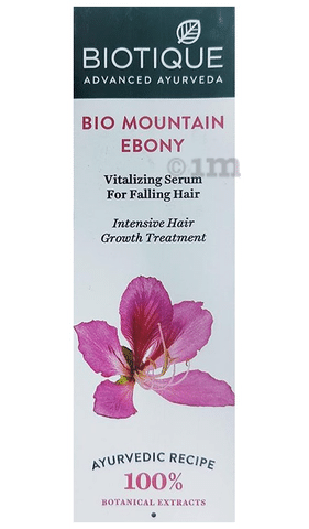 Biotique Mountain Ebony Vitalizing Serum: Buy bottle of 120 ml Serum at  best price in India | 1mg