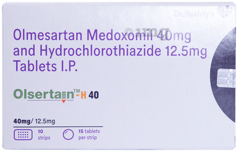 Olsertain-H 40 Tablet image Olsertain-H 40 Tablet image