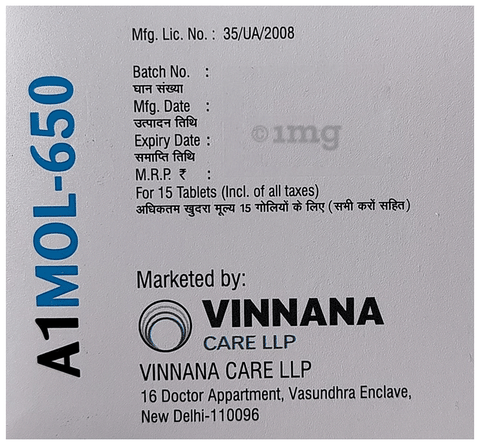 A1mol 650 Tablet image A1mol 650 Tablet image